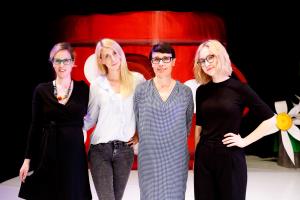 Tina Leder, Mira Marič, Nataša Berce in Ana Vogrin- Valter Leban